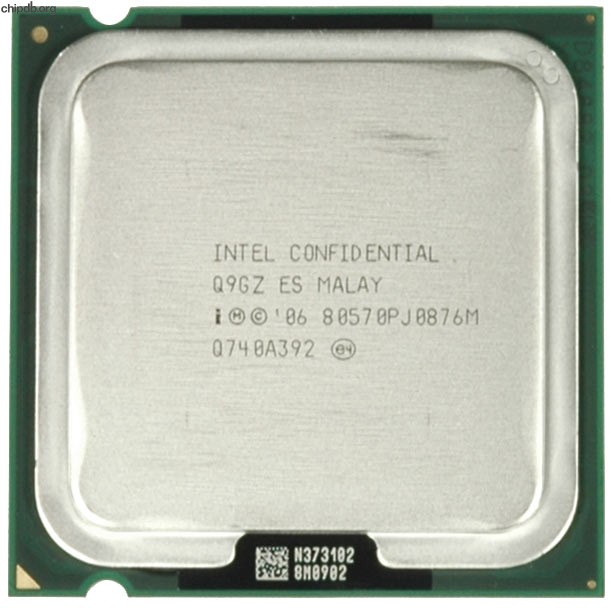 Intel Core 2 Duo E8500 80570PJ0876M Q9GZ ES