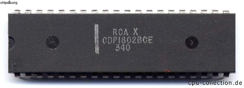 RCA CDP1802BCE diff package