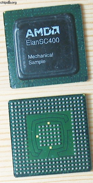 AMD ELAN SC400 Mechanical sample
