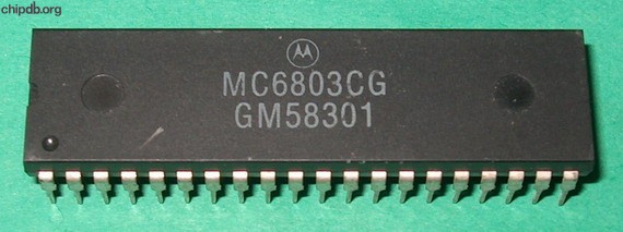 Motorola MC6803CG