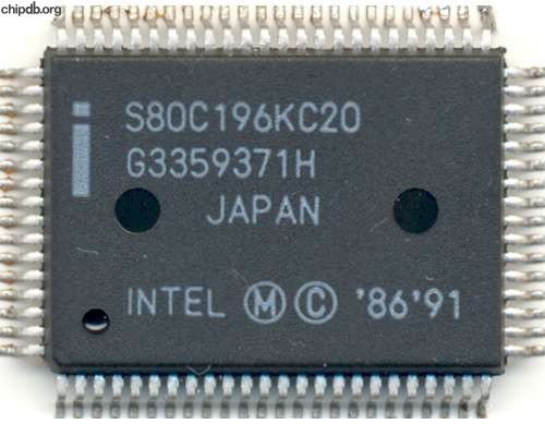 Intel S80C196KC20
