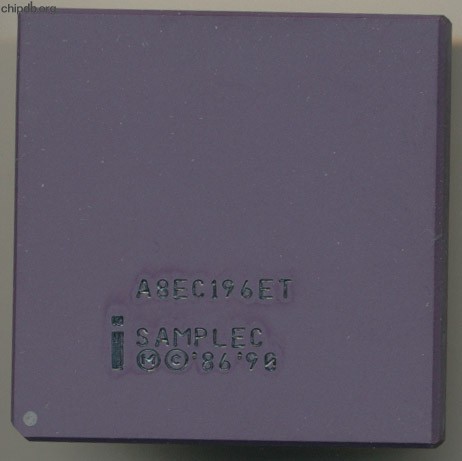 Intel A80EC196ET SAMPLEC