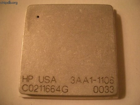 HP PA RISC 8600 3AA1-1106