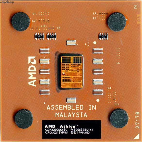 AMD Athlon XP AXDA2200KV3C AIRCA