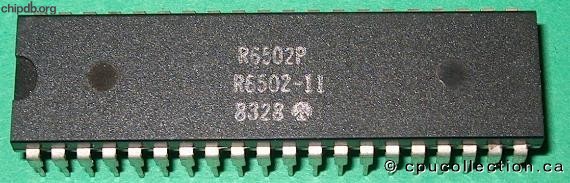 Rockwell R6502P small logo