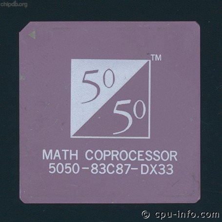 ULSI 5050-83C87-DX33 MATH COPROCESSOR