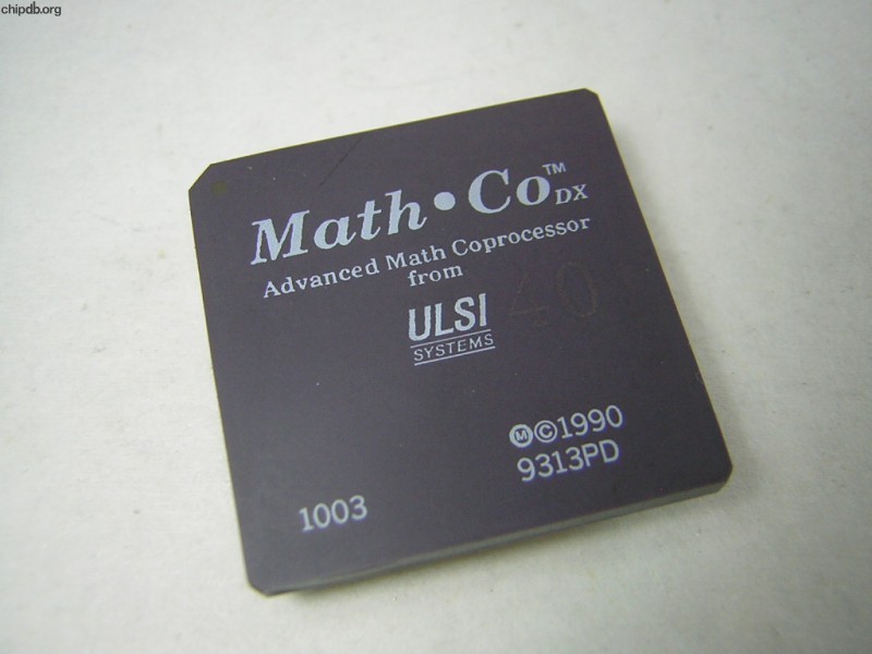 ULSI Math Co DX 40