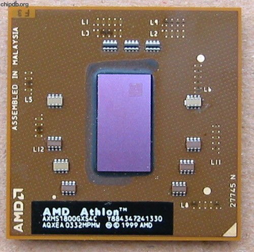 AMD Athlon Mobile XP-M 1800+ AXMS1800GXS4C AQXEA