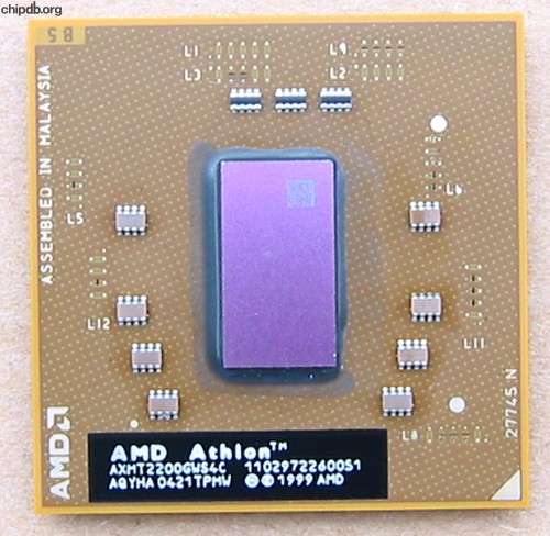 AMD Athlon Mobile XP-M 2200+ AXMT2200GWS4C AQYHA