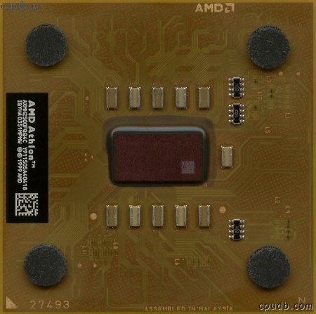 AMD Mobile Athlon XP-M AXMH2500FQQ4C IQYHA