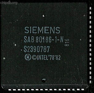 Siemens SAB 80186-1-N diff print