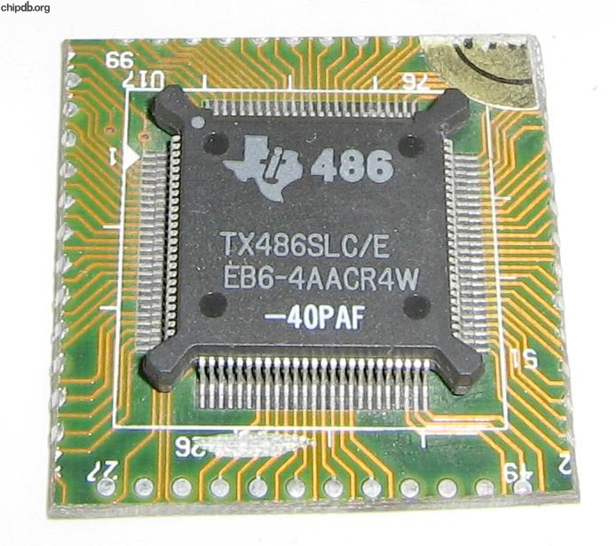 Texas Instruments TX486SLC/E-40PAF