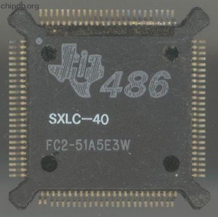 Texas Instruments 486 SXLC-40
