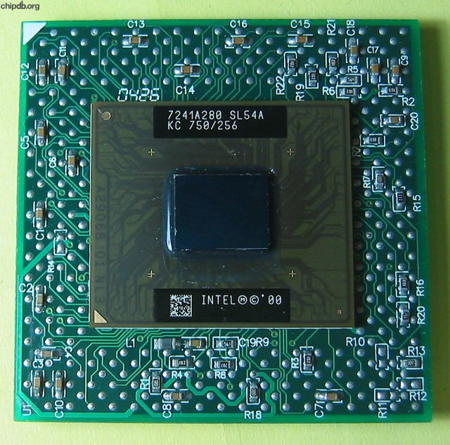 Intel Pentium III Mobile KC 750/256 SL54A