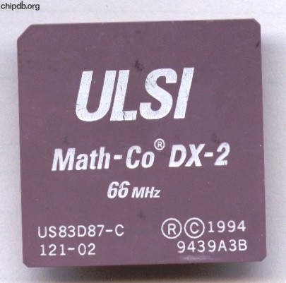 ULSI 387 DX2 66 MHz US83D87-C