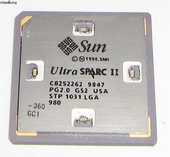 Sun UltraSPARC II STP 1031 360MHz