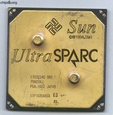 Sun UltraSPARC STP1030ABGA-143 ES