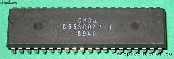 CMD G65SC02P-4