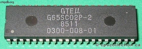 GTE G65SC02P-2