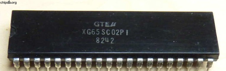 GTE XG65SC02PI