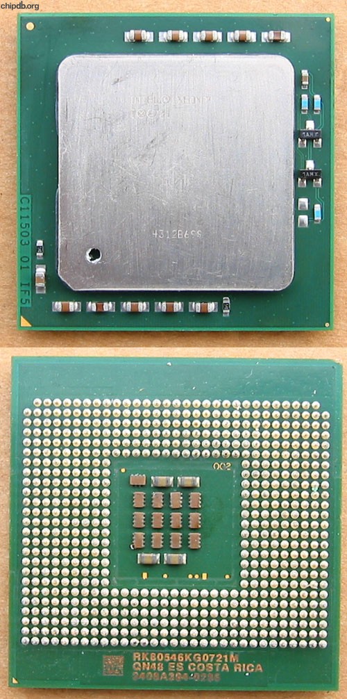 Intel Xeon RK80546KG0721M QN48 ES