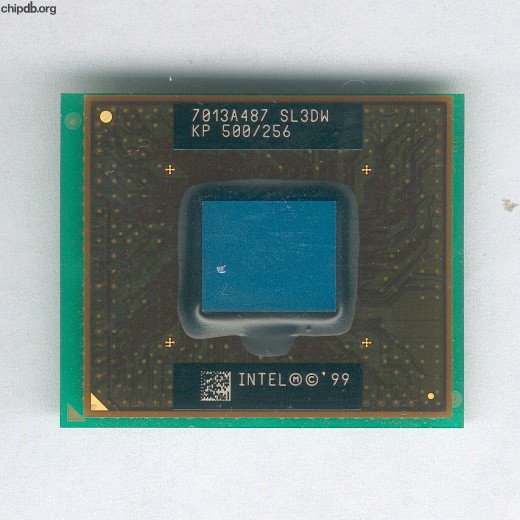 Intel Pentium III Mobile KP 500/256 SL3DW