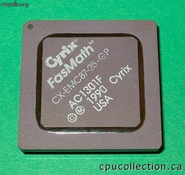 Cyrix CX-EMC87-25-GP