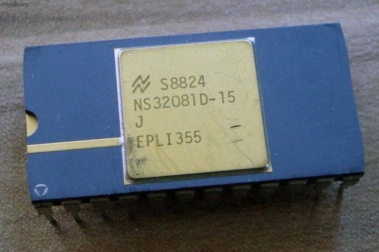 National Semiconductor NS32081D-15