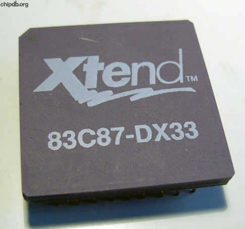 XTend 83C87-DX33