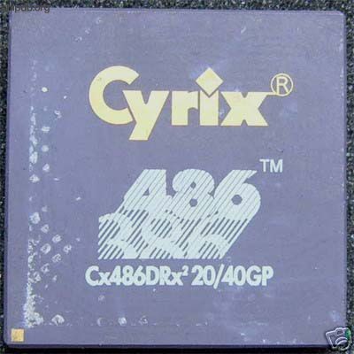 Cyrix Cx486Drx2 20/40GP