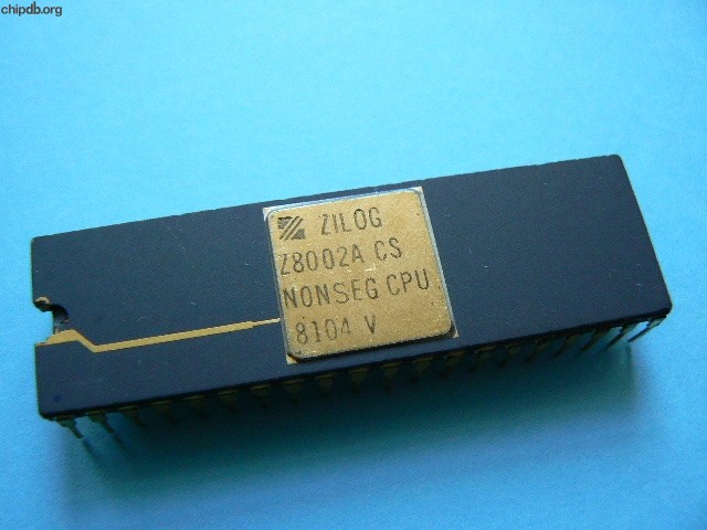 Zilog Z8002A CS