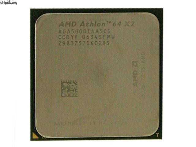 AMD Athlon 64 X2 5000+ ADA5000IAA5CS CCBYF