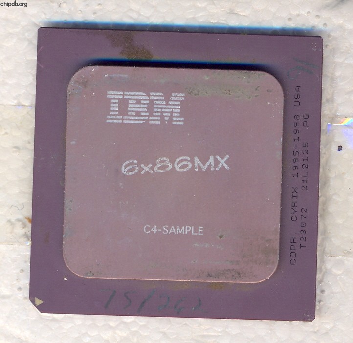 IBM 6x86MX C4 SAMPLE
