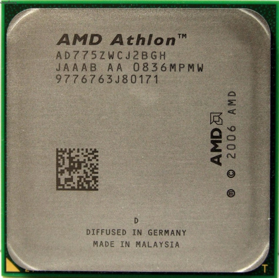 AMD Athlon X2 7750 AD775ZWCJ2BGH JAAAB