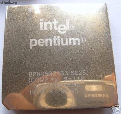 Intel Pentium BP80502133 SL25J FAKE