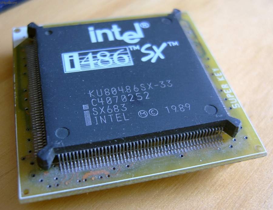 Intel KU80486SX-33 SX683 FAKE