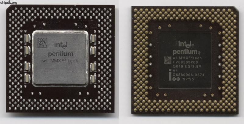 Intel Pentium FV80503200 Q019 FAKE