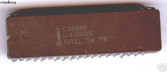 Intel LD8086 INTEL 78 79