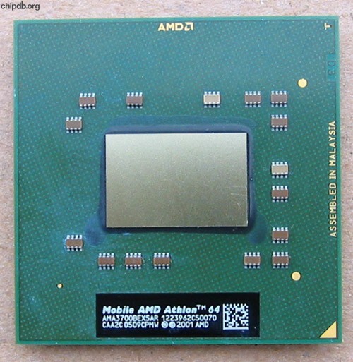 AMD Athlon 64 Mobile AMA3700BEX5AR CAA2C