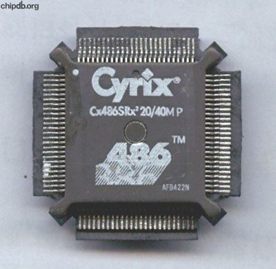 Cyrix CX486SRx2 20/40 cpubar