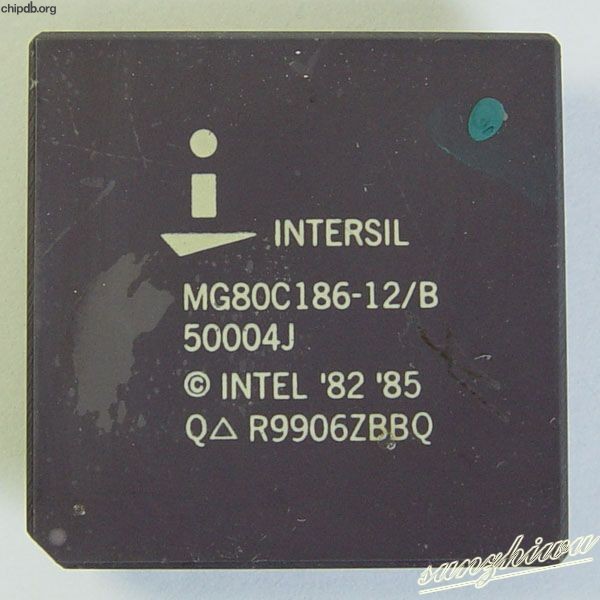 Intersil MG80C186-12/B