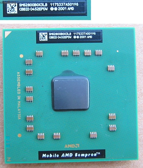 AMD Sempron Mobile 2800+ SMS2800BOX3LB
