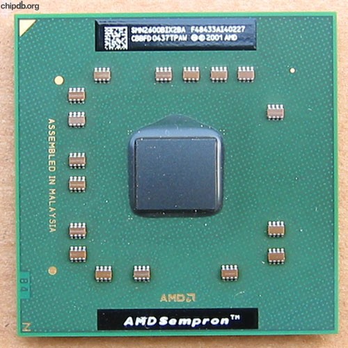 AMD Sempron Mobile 2600 SMN2600BIX2BA CBBFD