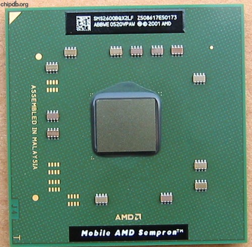 AMD Sempron Mobile 2600 SMS2600BQX2LF ABBWE