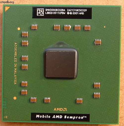 AMD Sempron Mobile 3000 SMN3000BIX2BA LBBID pinkie