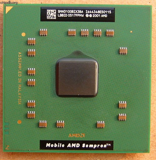 AMD Sempron Mobile 3100 SMN3100BIX3BA LBBID pinkie