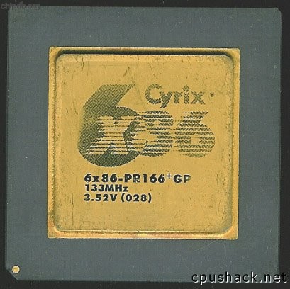 Cyrix 6x86-PR166+GP 3.52V (028)