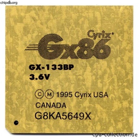 Cyrix MediaGX GX-133BP