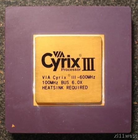 VIA Cyrix III-600MHz diff logo