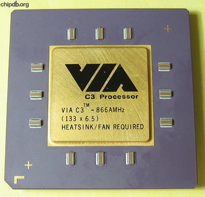 Cyrix VIA C3-866AMHz capacitors